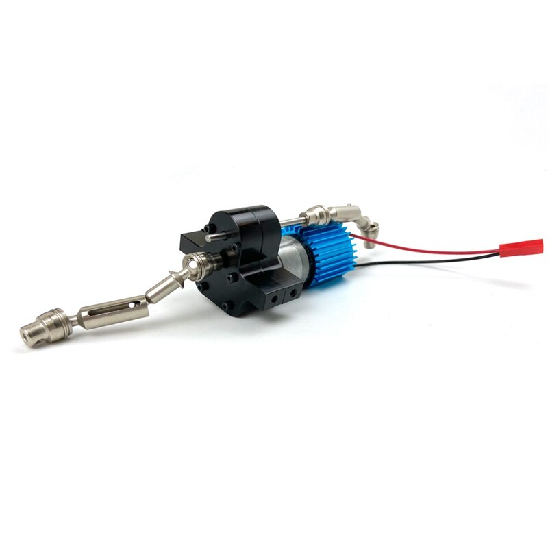 Boîte de vitesses de Transmission en métal 370 moteur avec accessoires de mise à niveau de l'arbre d'entraînement pour voiture WPL C14 C24 B24 B36 MN D90 MN99S RC