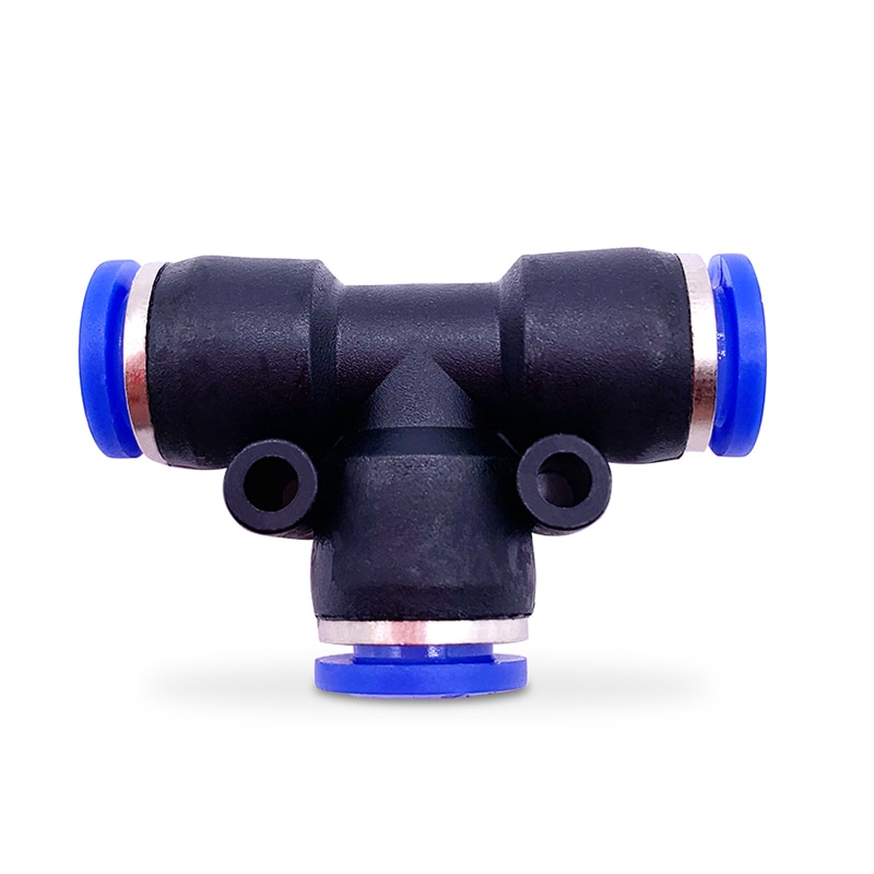 Pneumatic Fittings PET 4mm 6mm 8mm 10mm 12mm Air Water Hose Tube One Touch Straight Push-In Plastic Quick Connector Tube Fitting