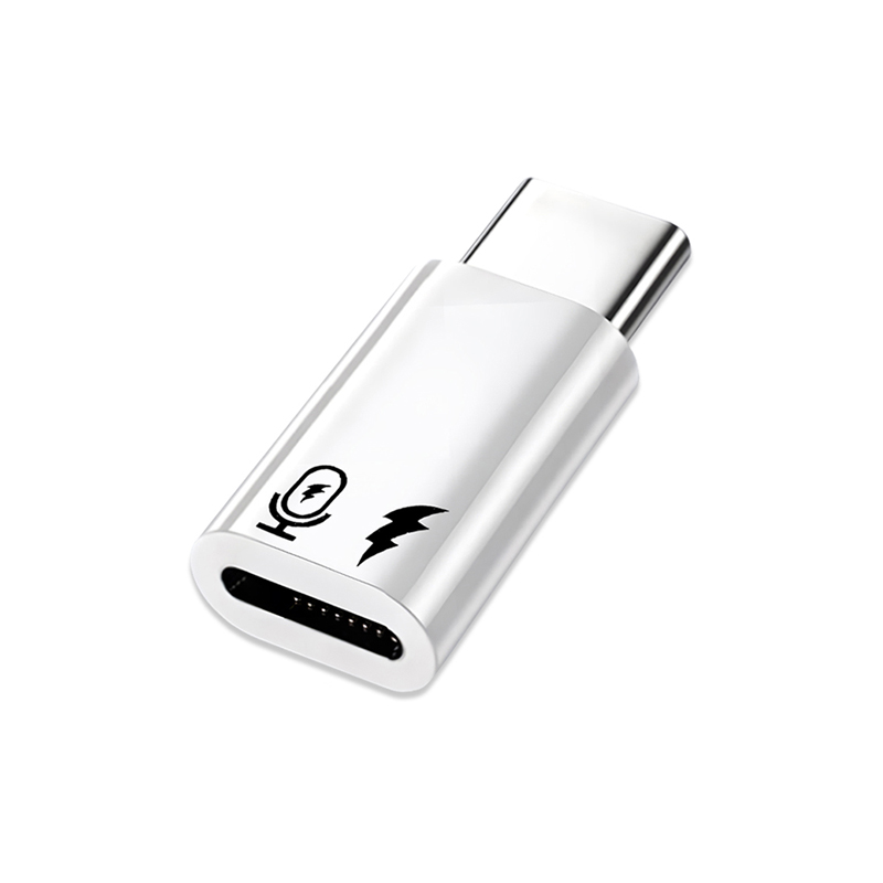 Adapter OTG USB C na Lightning do iPhone'a 16 Mikrofon Android Szybki transfer danych Oświetlenie żeńskie na męski konwerter typu C: green