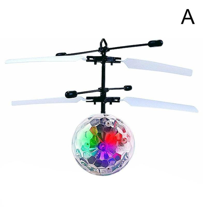 Schorsing Inductie Vliegende Bal Speelgoed Infrarood Sensing Speelgoed Vliegende Sens Controle Y6N4 Led Suspension Helicopter Helicopter Lum U7Z3: A