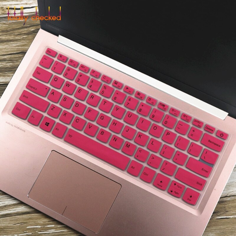 Dla LENOVO Ideapad 530s-14IKB 530s-14arr 530S 14IKB 14ARR 530 s 330 330-14 14AST 330S 14 "osłona na klawiaturę laptopa pokrowiec ochronny ze skóry: pink