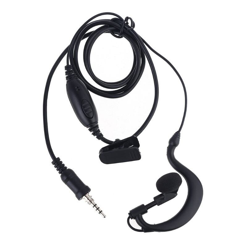 1Stift Hörer Headset mit PPT Mic für Yaesu Scheitel VX-6R VS-7R VX6R VX7R FT-270