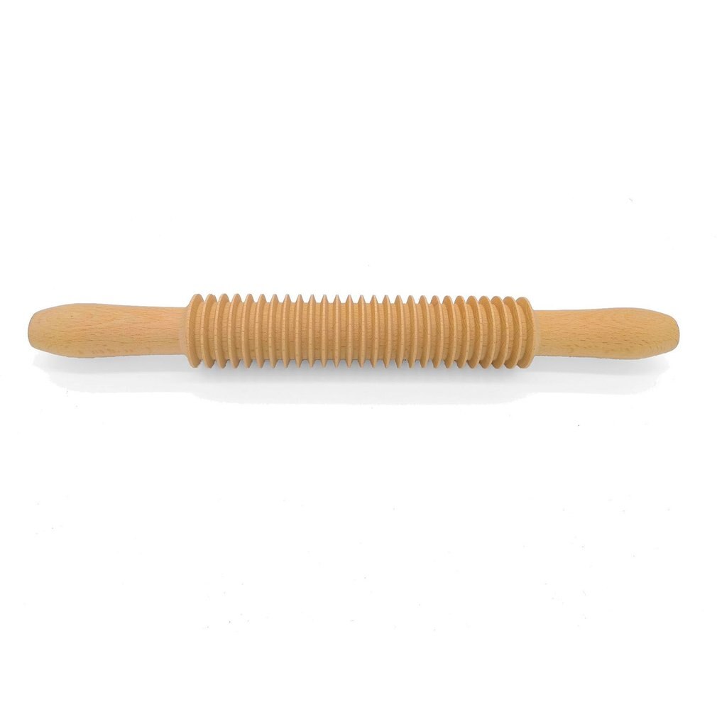 Noodle Rolling Pin Noodle Cutter Thread Rolling Pin Pasta Stick Noodle Cutter Beech Pattern Noodle Stick