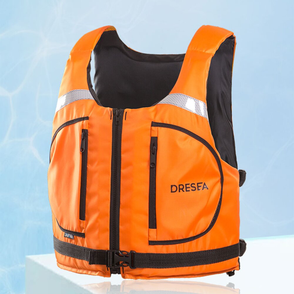 Life vest large buoyancy fire rescue life jacket swimming portable marine fishing Kayaking Boating vest adult