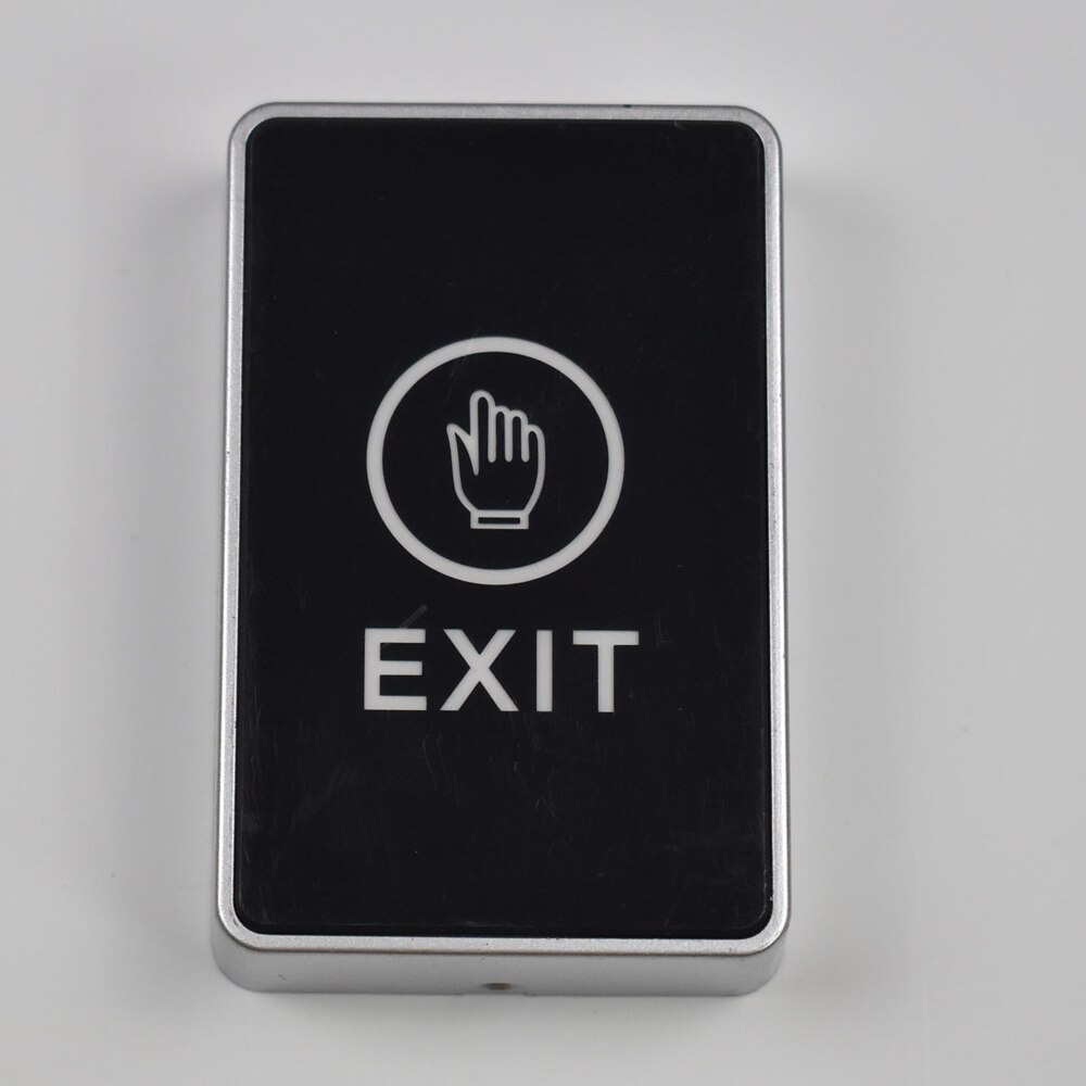 Touch Sensor Doors Button LED Light For Access Control Terminal Contact Door Square Touch Sensor Exit Release Button