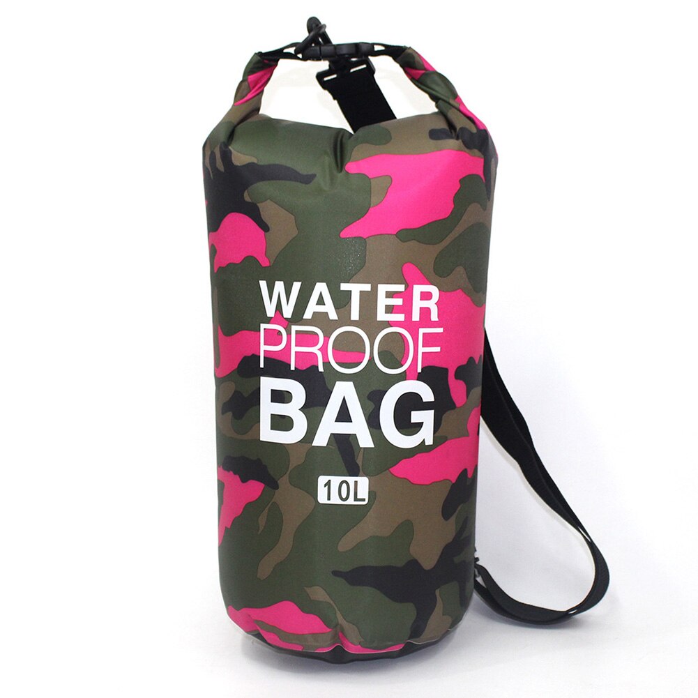 Waterproof Dry Bag Outdoor Sport Swimming Rafting Kayaking Sailing Shoulder Bag: Green