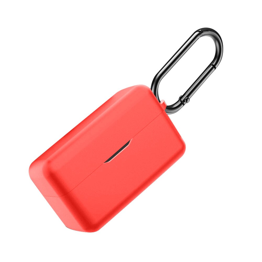 Wireless Microphone Protective Case Mic Charging Box for DJI Action 2/OM 5 with Lightning USB-C Ports 250m Transmission Dual: Red