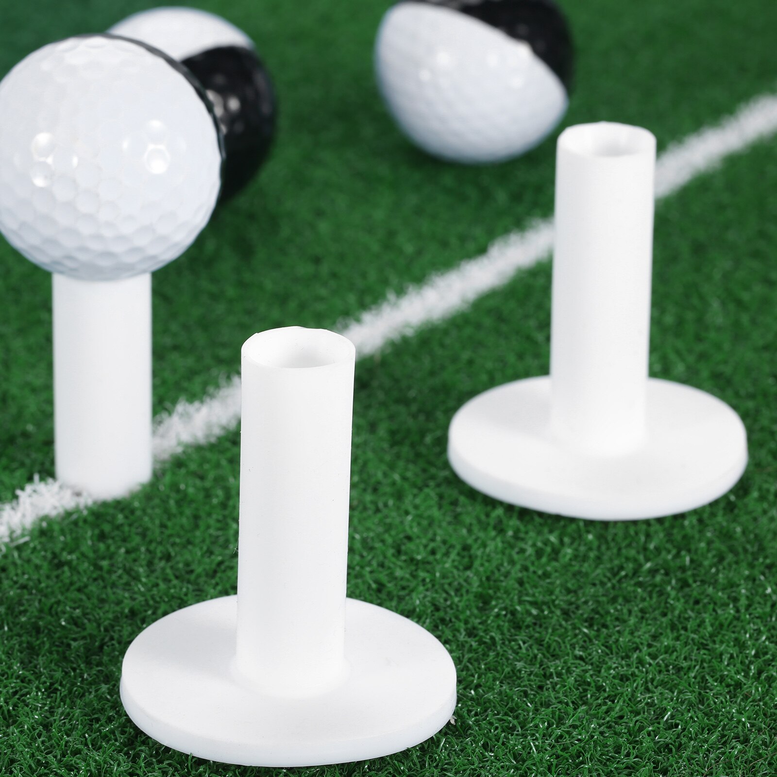 1pc Golf Tee Driving Range Tees Ball Holder for Indoor Outdoor Golf Hitting Mat Practice Accessories Training Tools 7 Sizes