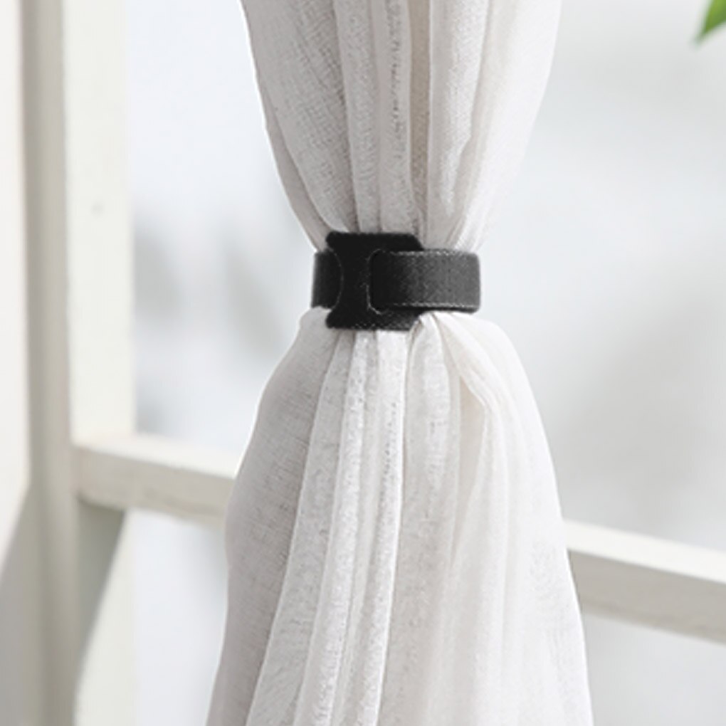 50Pcs 1.2X15CM Nylon Velcro Cable Ties Reusable Cords Organizer Cloth Data Wire Management Straps Fixing Bands Cable Tie Straps