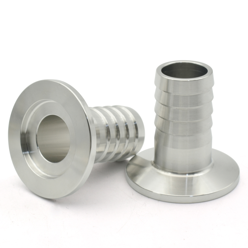 KF16 KF25 KF40 KF50 conector de gancho de manguera de vacío OD6 8 13 16 20 25 38mm SS304 adaptador de brida de vacío de acero inoxidable