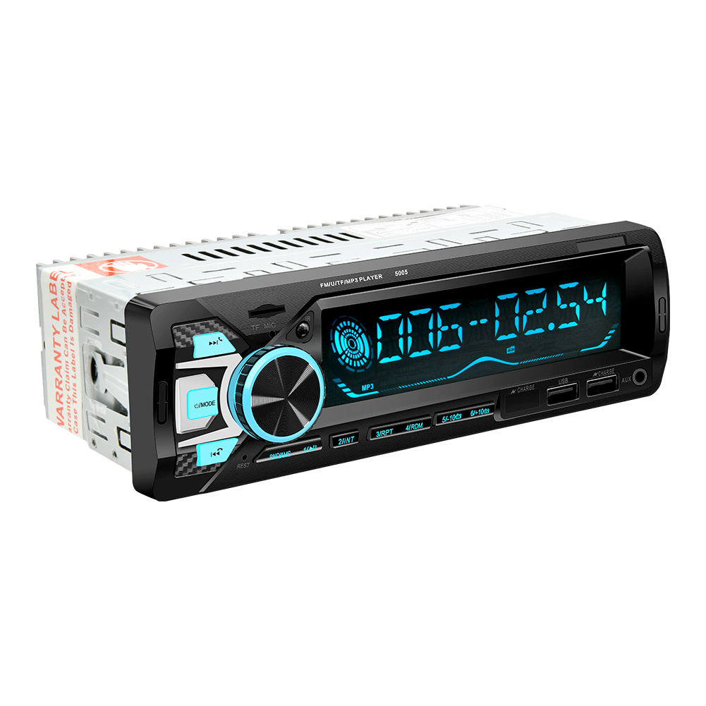 1 Din Auto Stereo MP3 Speler In-Dash Lcd Fm Radio Bluetooth U Disk Rca Aux Usb Telefoon Houder afstandsbediening SWM-1088