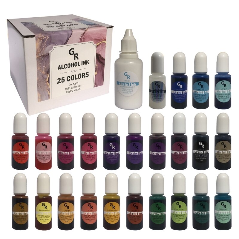 Ferizzia 15 kleurstoffen van epoxyhars, 15 kleuren, pigment-epoxyhars Ferizzia 15 kleurstoffen van epoxyhars, 15 kleuren, pigment-epoxyhars