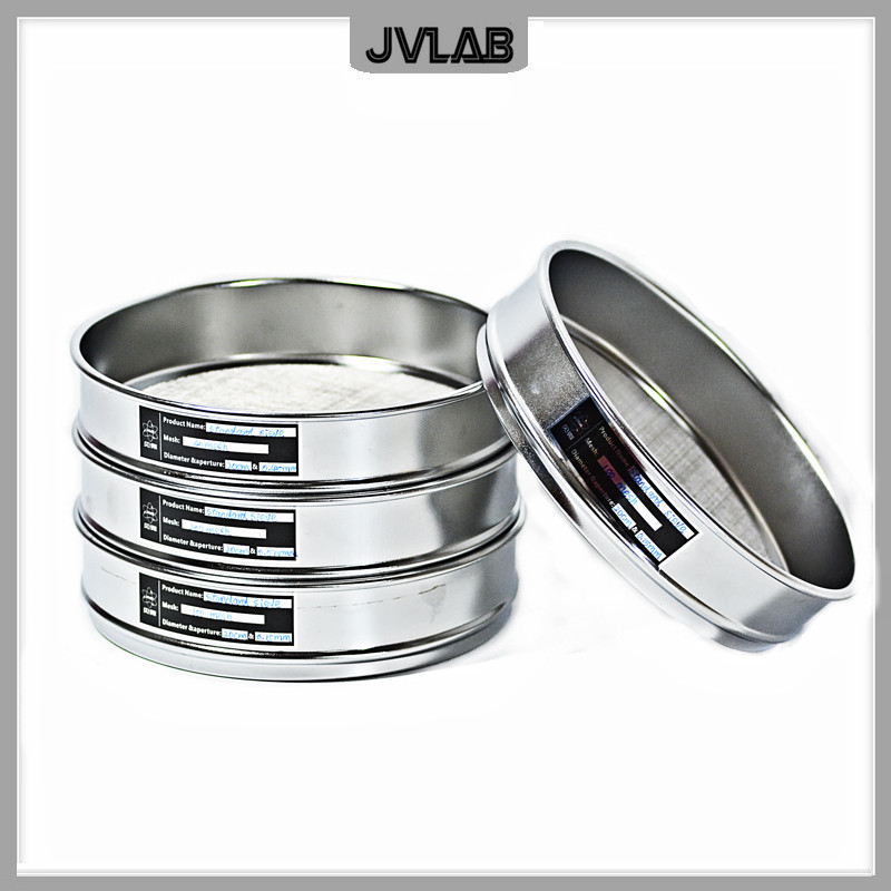 Prüfung Sieb Labor Standard Probenahme Inspektion Pharmacopeia Sieb 304 SUS Filter Gittergewebe Chroming Rahmen Diam. 20 cm 12-200 Gittergewebe