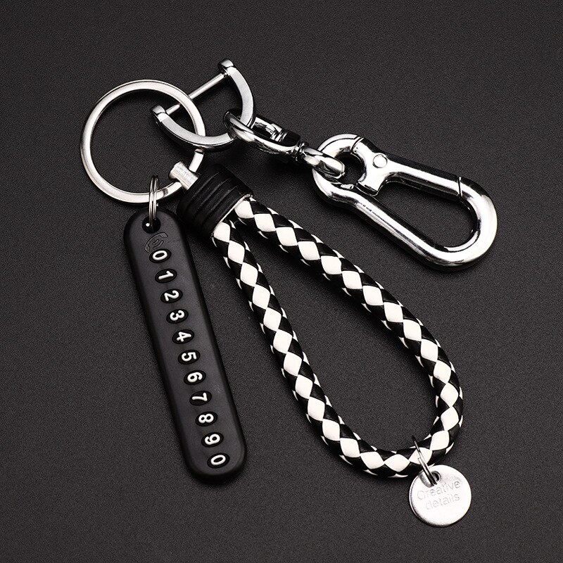 Universel Moto porte-clés voiture porte-clés Moto porte-clés Moto porte-clés Motocross motard porte-clés porte-clés porte-clés: BK WT Keychain Set