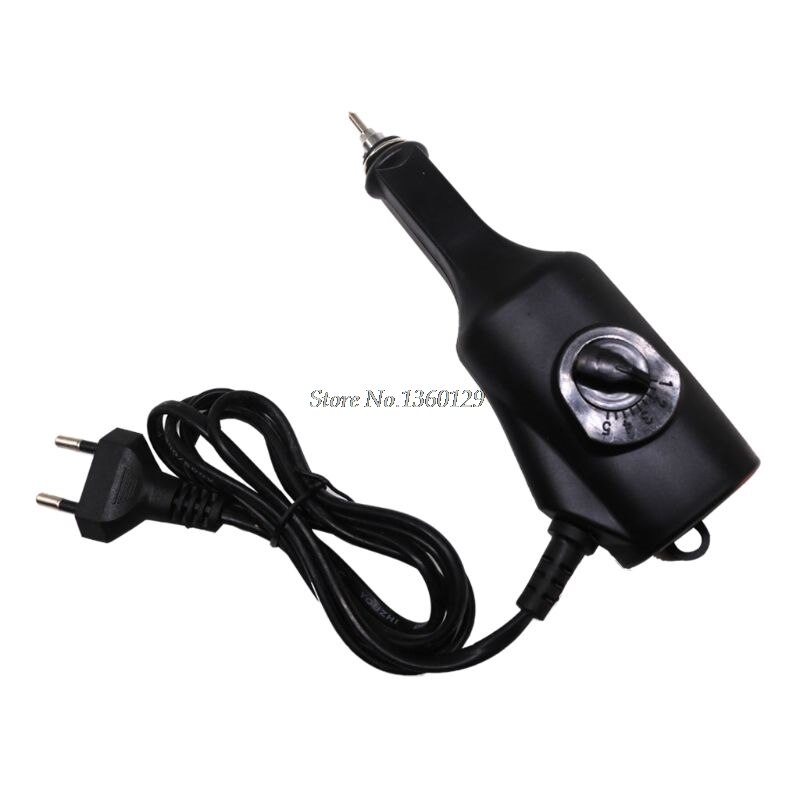 220V Electric Engraving Carving Pen Plotter Machine for Chiseling Tips on Metal Wooden Glass Plastic Ceramics Stone Surface EU