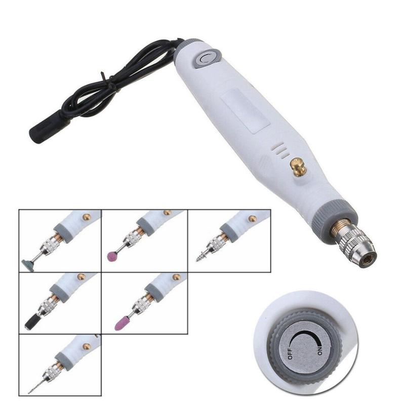 18W 220V/110V Mini Elektrische Grinder Polijstmachine Hand Boor Kit Hout Graveren Pen Gereedschap Variabele Snelheid grinder Pen Eu/Us Plug