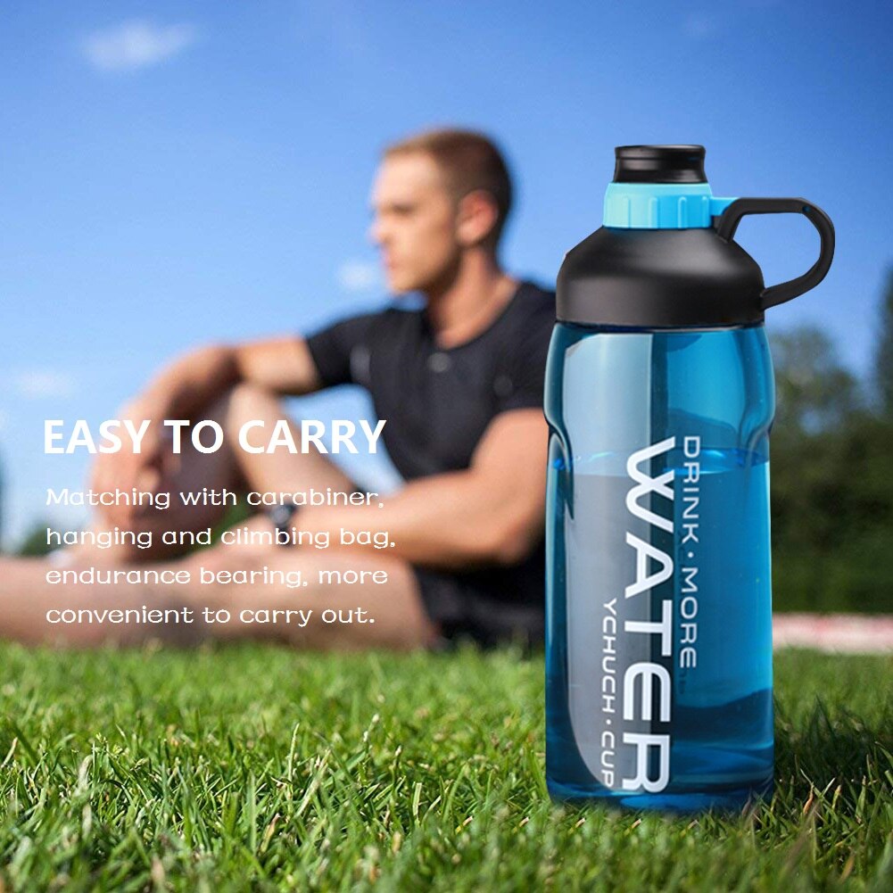 Leak-proof Sports Water Bottle Portable 2000 ml Large Capacity Food-Grade Water Bottle