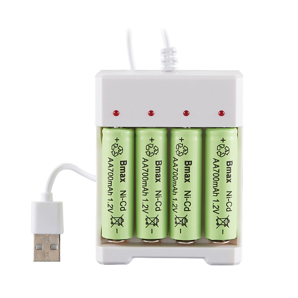 Chargeur Double Fente Pour Piles 9V Ni-MH/Ni-CD Et 8,4V Li-ion - Indicateurs LED, USB