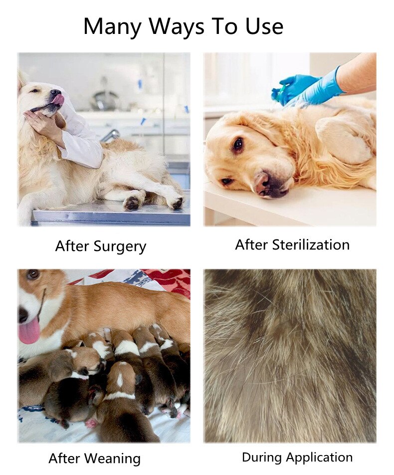 Pet Dog Clothes Suit Jumpsuit Recovery Physiological Clothes Sterilization Surgery Prevent Lick Vest