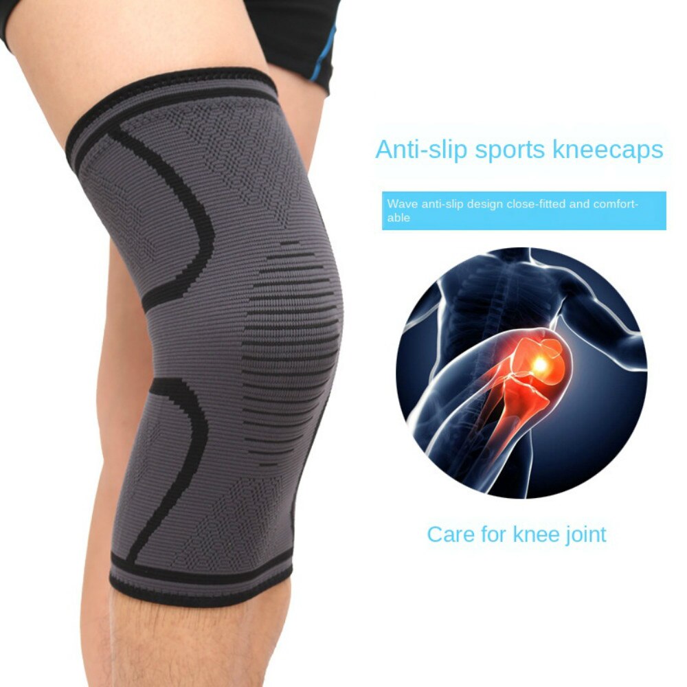 1PCS Fitness Running Cycling KneePad Support Patella Brace Elastic Nylon Sport Compression Knee Pad Sleeve Basketball Volleyball
