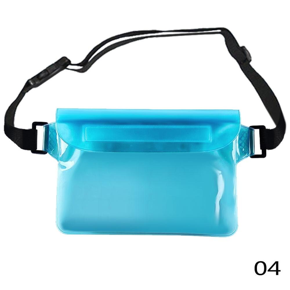 Bolsa impermeable para buceo y natación, bolso de bolsillo para iphone 7, 8, XR, Xs, funda/cámara: Color azul