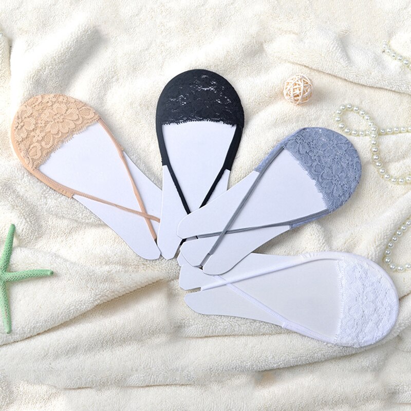 1Pair Ultrathin Boat Socks Women Breathable Half Feet Socks for Women Cotton Invisible Sling No Show Low Cut Short Socks Slipper