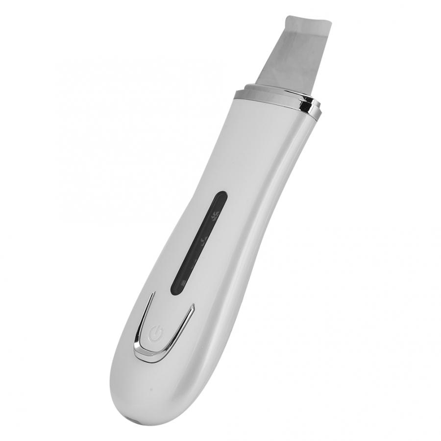 Ultrasonic Face Skin Scrubber Blackhead Removal Ion Cleaner Facial Cleanser