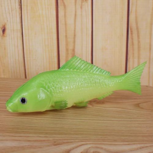 Peces artificiales de imitación para niños, 36 tipos, accesorios educativos para edades tempranas, carpa roja falsa, crisol, alimento para peces