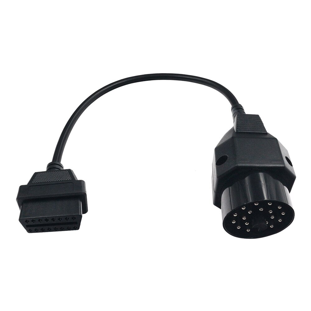 Obd 2 obdii adapter til bmw 20 pin  to 16 pin female connector obd diagnostisk kabel til bmw  e36 e39 x5 z3 20 pin forlængerkabel