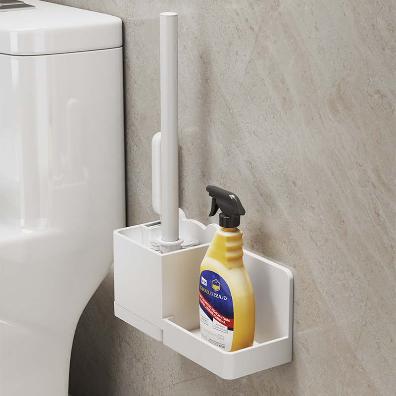toilet brush household no dead angle wall-mounted toilet brush toilet artifact toilet cleaning toilet brush