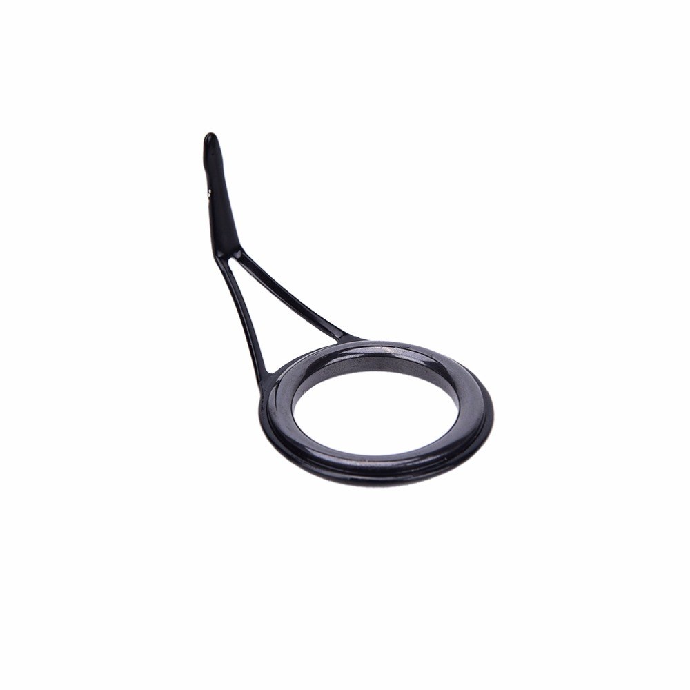 8 sztuk 8 rozmiar przelotka wędkarska ze stali nierdzewnej i ceramiczne Wskazówka szczyt pierścień koło zestaw robić naprawy wędki zestaw akcesoria wędkarskie 6 #-30 #