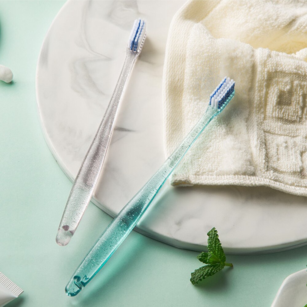 2 pcs Soft Orthodontic Toothbrushes Dental Care Oral Care Antibacterial Tooth Brush Tooth Cleaning Tool