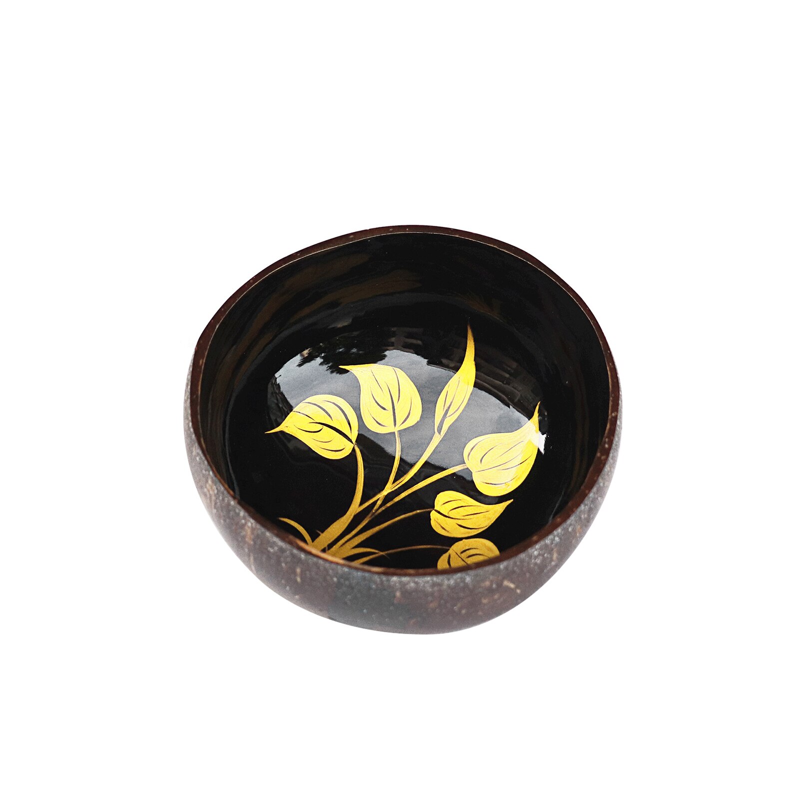 Coconut Shell Bowl Candy Sald Rice Food Tray Key Holder Storage Container Decor