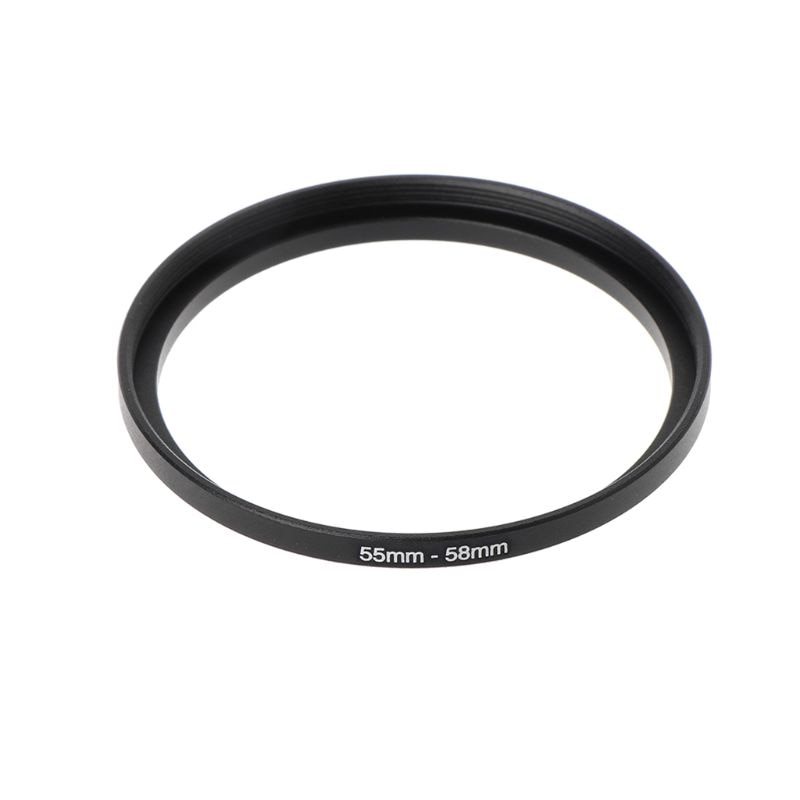 7 Stks/set 49Mm-77Mm Universal Black Metal Aluminium Step-Up Ring Gemeenschappelijke Camera Lens Adapter filter Set Accessoires
