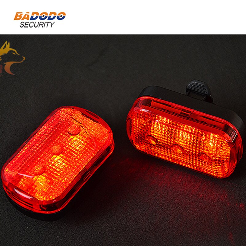 LED parpadeante hombro luz señal de advertencia para tráfico lámpara patrulla luz de advertencia de emergencia SOS luz hombro clip exhibicionista de alarma