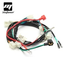 Motorcycle Wiring Harness Machine Electric Start Wiring Loom Harness Pit Bike ATV Quads 50cc 70cc 90cc 110cc 125cc