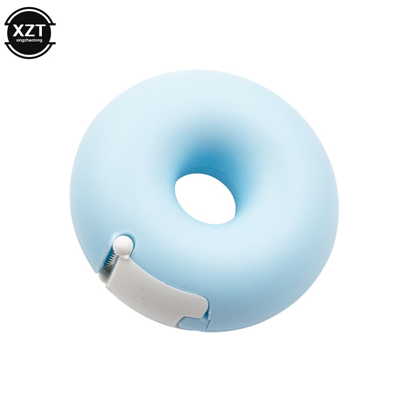 Candy Color Masking Tape Cutter Of Donut Shape Washi Tape Cutter Office Tape Dispenser