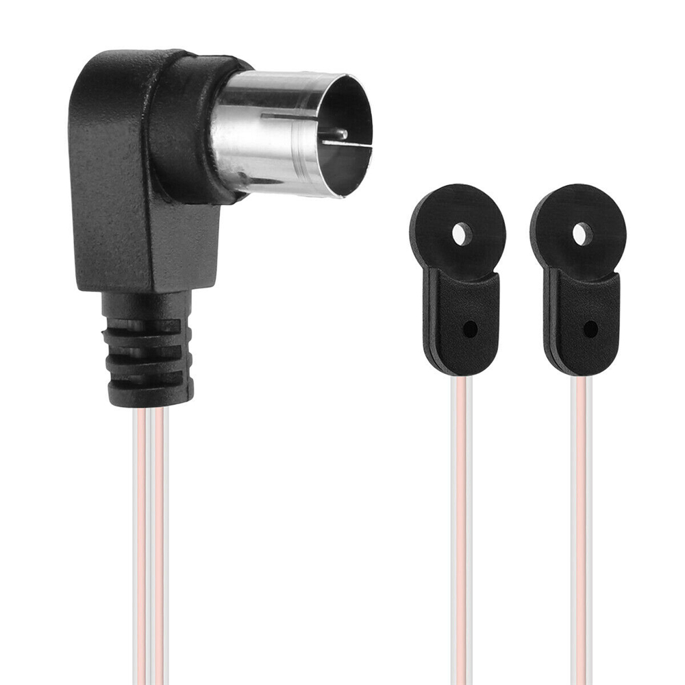 Fm-radioantenne 75 ohm dipole indendørs antenner hd antennemodtager han type f-stik til fm-radio indendørs brug