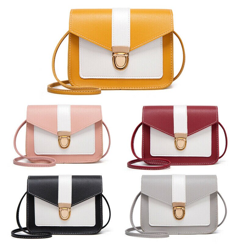 Dames handtas crossbody messenger bag pu leer dames schoudertassen afneembare handtassen