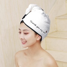 Toalla de secado de cabello Rapided, gorro de pelo de secado rápido envuelto superabsorbente, toalla de secado rápido, gorro de baño, artículos de uso diario para el hogar
