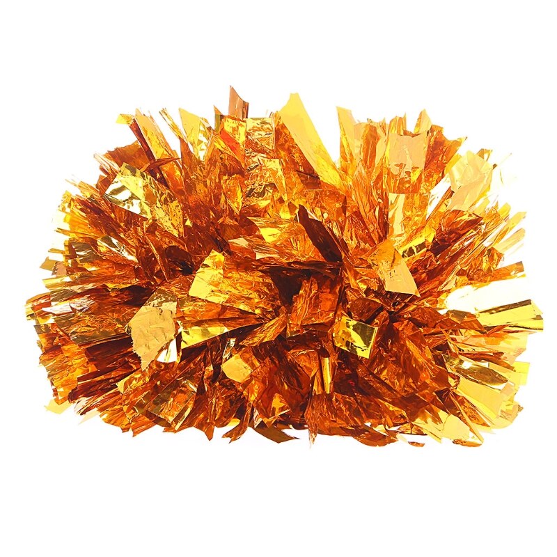 N0ha handliche pompons, cheerleader-dekoration für cheerleading-tanzpartys: Gelb