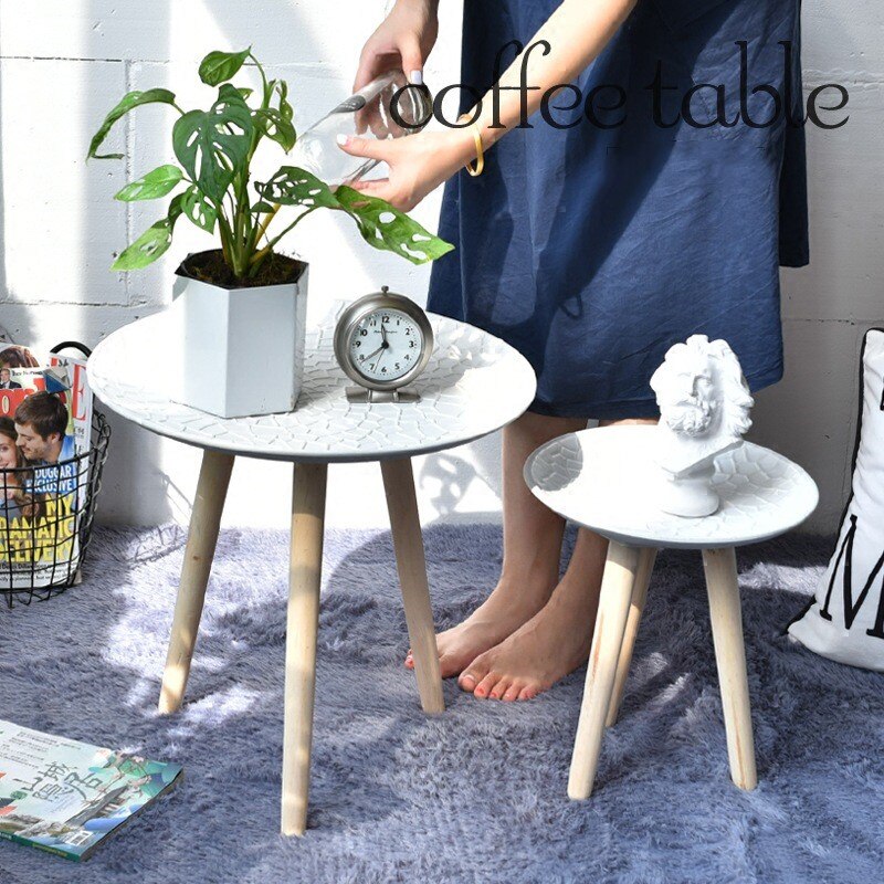 Enkel stil te sofabord stue borde hjem sengebord kombination dekorationer