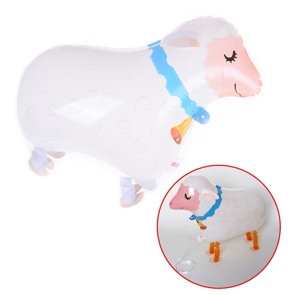 Schafe Folie Spaziergang Aluminium Kinder Aufblasbare Spielzeug Geburtstag Party Dekorationen kinder Tag Partei Liefert