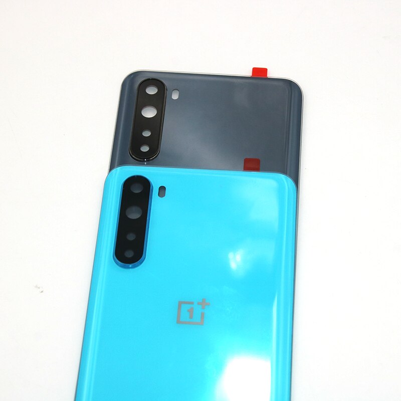 Originele Oneplus Nord Terug Batterij Cover Deur Achter Glas Voor Een Plus Nord 5G Batterij Cover Behuizing Case met Camera Lens