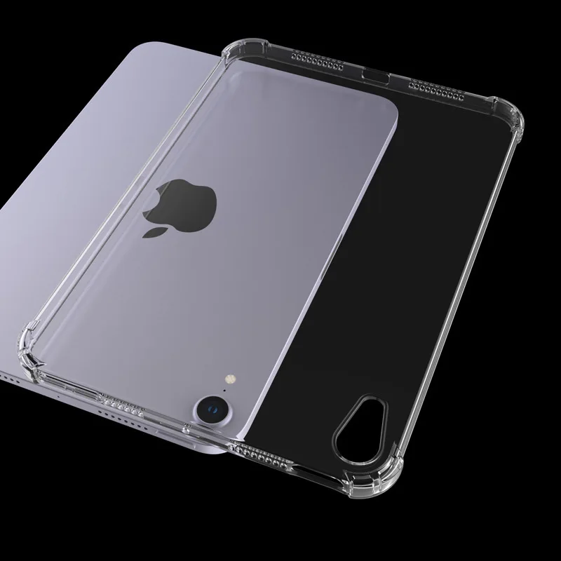 Case For Apple iPad Mini 7 8.3inch Transparent Anti Airbag TPU Material shell funda ipad mini6 Generacion tablet Cover