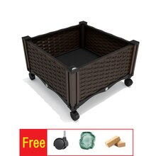 Reptile Rainforest Habitat Assembled Terrarium Insect Breeding Box Open Air Screen Cage For Spiders Tortoise Lizard With Wheel