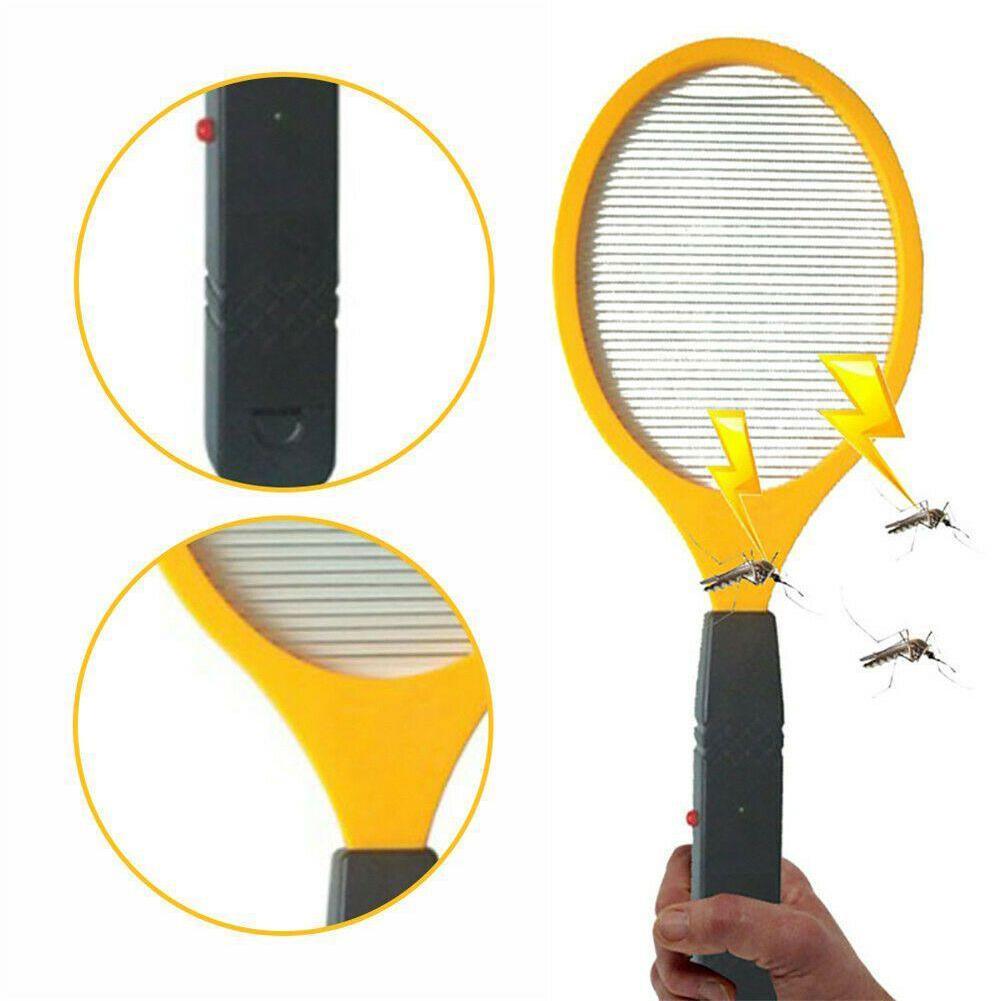 Insecten Muggenmoordenaar 1 Stuk Bug Zapper Mug Draadloze Batterij Power Fly Zapper Verdoven Swatter Nuttig Elektrisch Racket