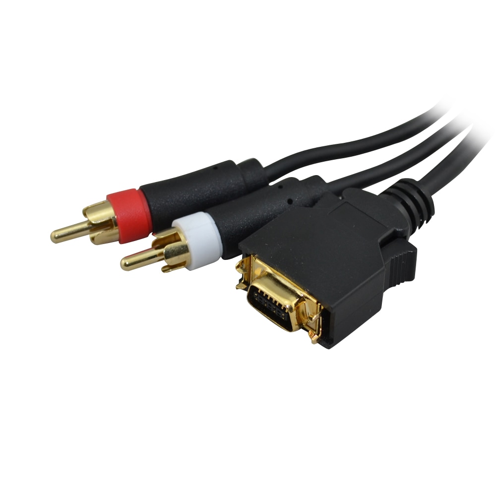 Câble AV HDTV d-video d-terminal pour Sony PlayStation PS2 et PS3,