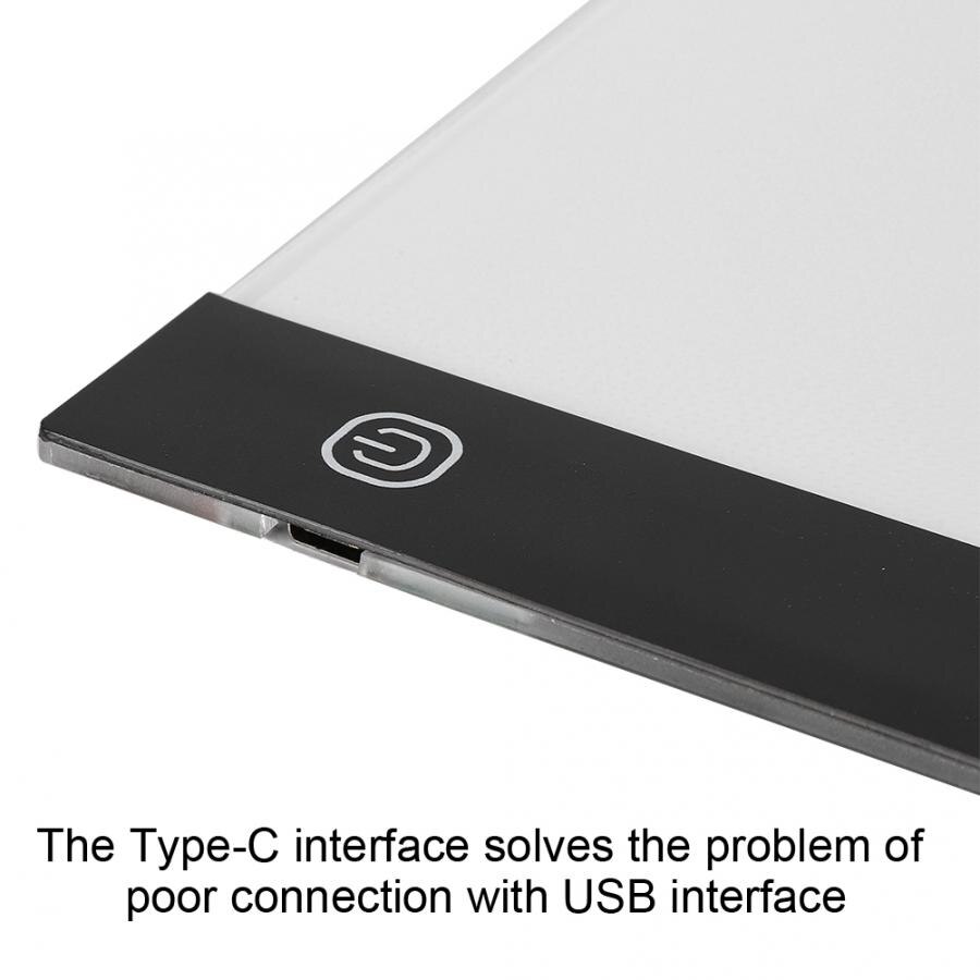 LED Tracing Pad - 2500LUX - USB-C Interface - Stepless Dimming - IP65 Waterproof