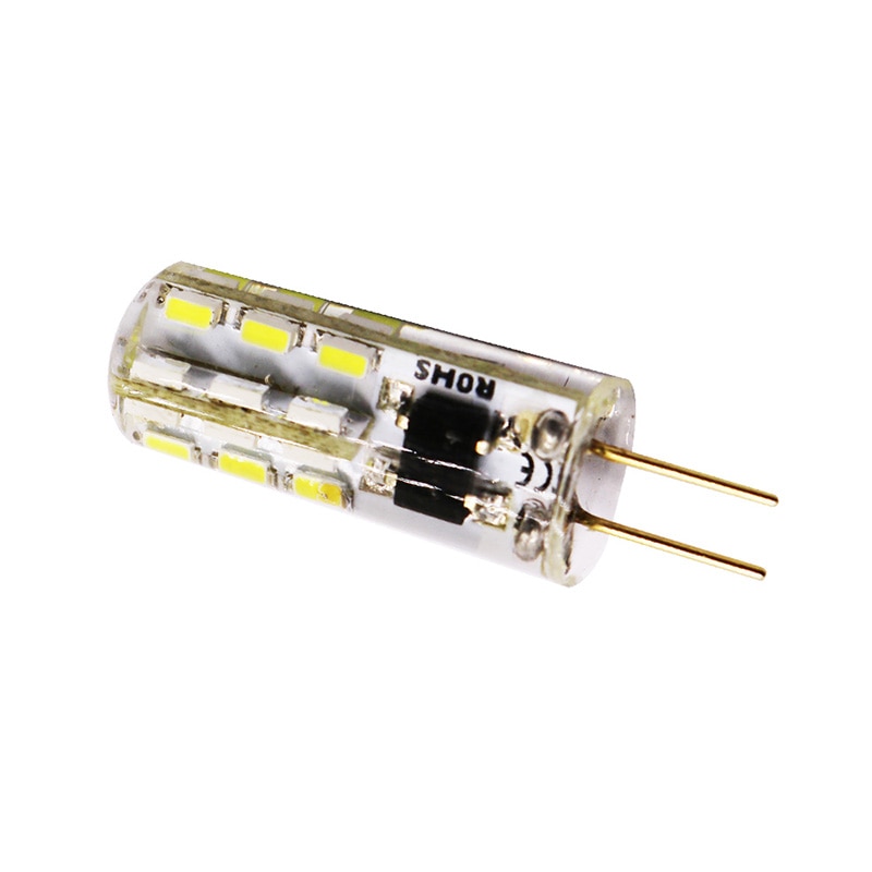 10x G4 led lamp 220 v 24 SMD3014 2 W Led Lamp 360 Graden Stralingshoek silicon LED Voor kroonluchter lamparas Licht